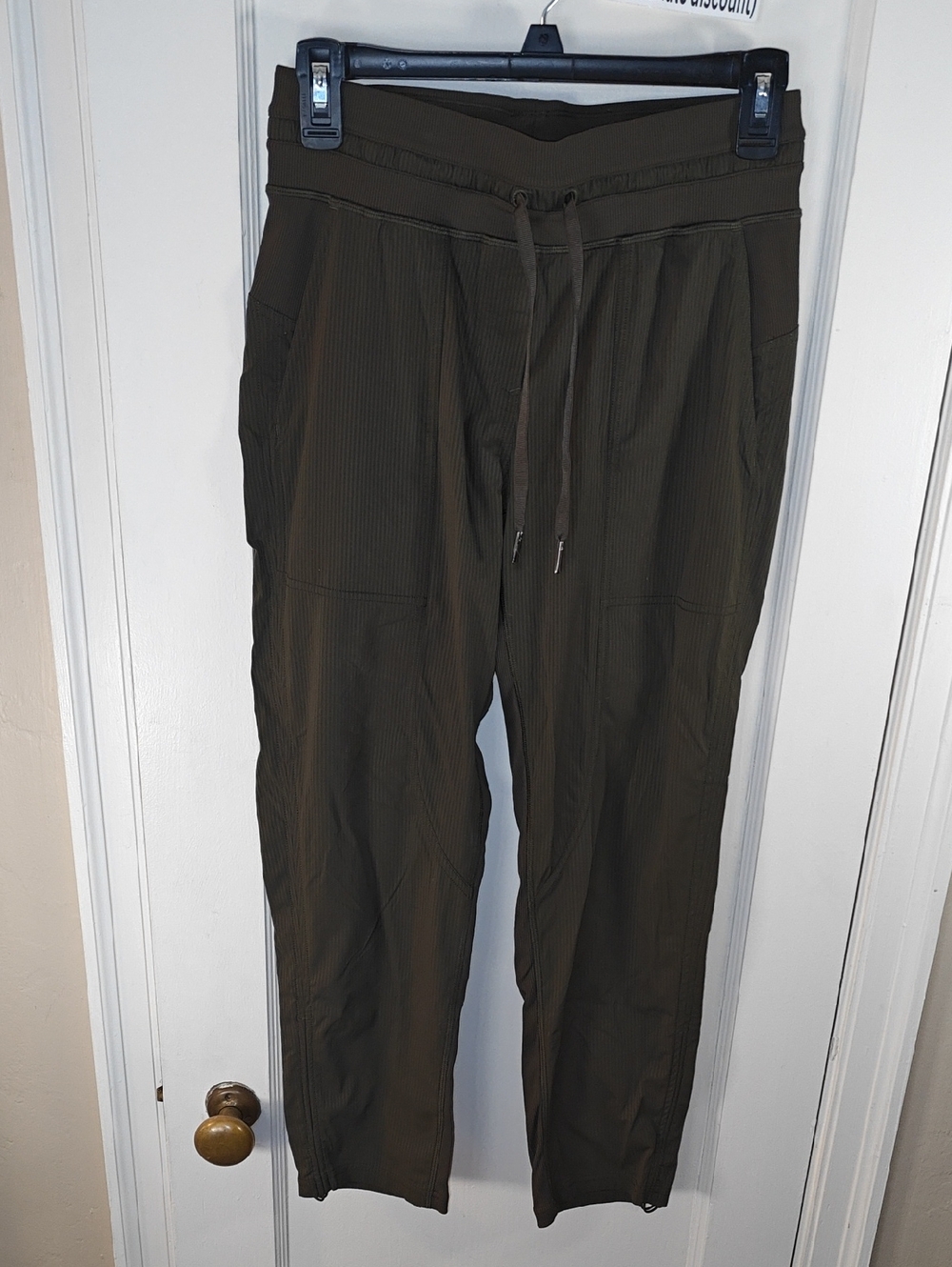 lululemon athletica Olive Green Drawstring Joggers